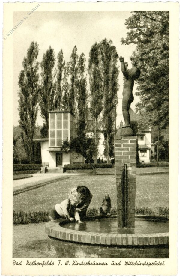 bad rothenfelde, kinderbrunnen und wittekindsprudel