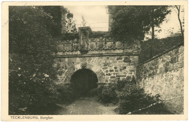 tecklenburg, burgtor tecklenburg, burgtor