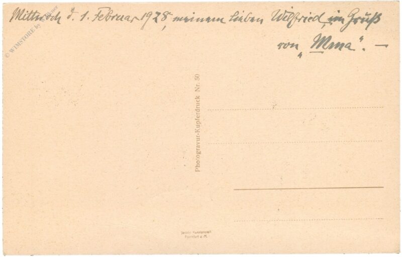 goethe, im 15. jahre