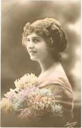 dame mit blumen dame mit blumen