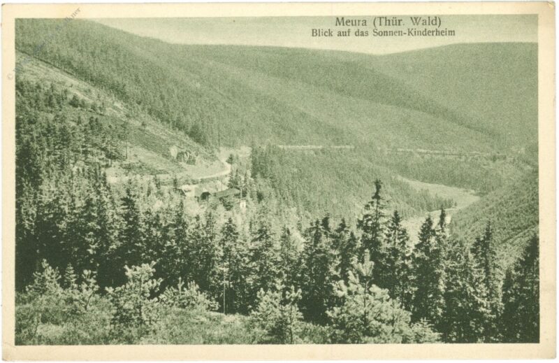 meura, blick auf das sonnen kinderheim meura, blick auf das sonnen kinderheim