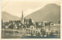 egern am tegernsee, mit landungssteg