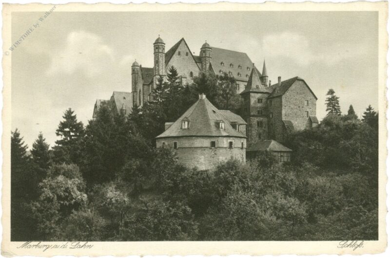marburg an der lahn, schloss marburg an der lahn, schloss