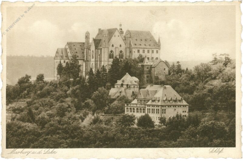 marburg an der lahn, schloss marburg an der lahn, schloss