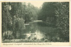 bad heiligenstadt, schwanenteich beim kneipp bad st. martin
