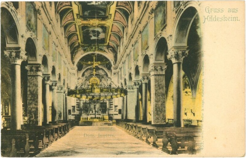 hildesheim, dom, inneres hildesheim, dom, inneres