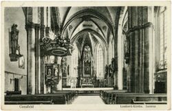 coesfeld, lamberti kirche, inneres