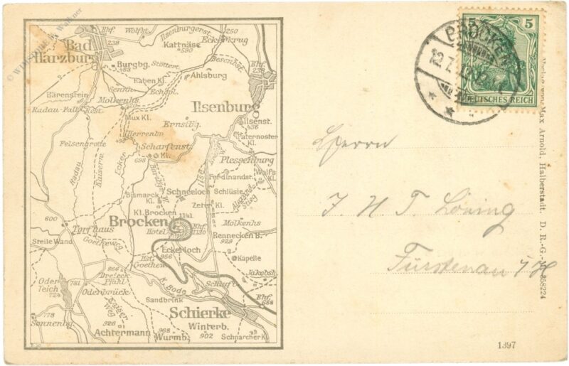 brocken (harz), ansicht