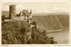 st. goarshausen, burg katz m.d. loreley