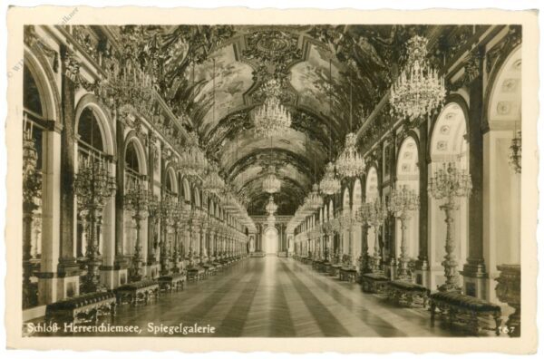 herrenchiemsee, schloss, spiegelgalerie