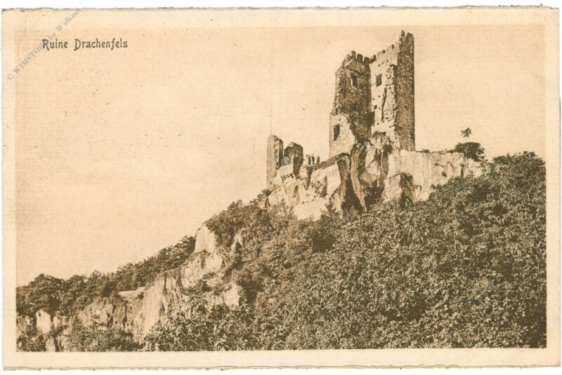 königswinter, ruine drachenfels königswinter, ruine drachenfels