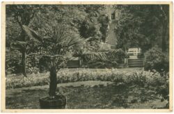 bad lausick, aufgang zum kurhotel