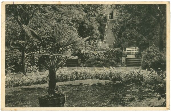 bad lausick, aufgang zum kurhotel