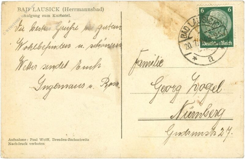 bad lausick, aufgang zum kurhotel