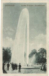 hannover, große fontaine, herrenhausen