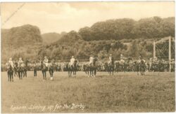 epsom, lining up for the derby