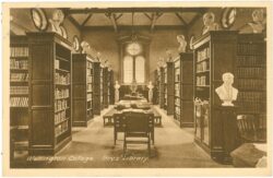 crowthorne, wellington college, boys' library