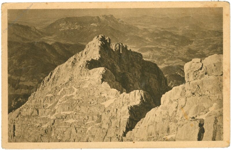 watzmann hocheck, von der mittelspitze watzmann hocheck, von der mittelspitze