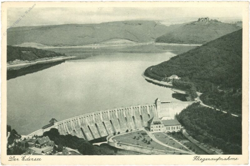 edersee, fliegeraufnahme edersee, fliegeraufnahme