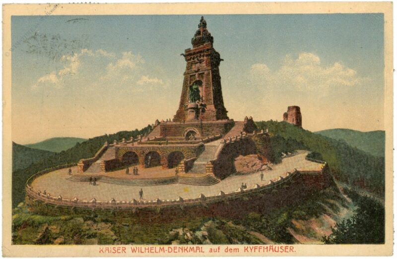 kyffhäuserland, kaiser wilhelm denkmal auf dem kyffhäuser kyffhäuserland, kaiser wilhelm denkmal auf dem kyffhäuser