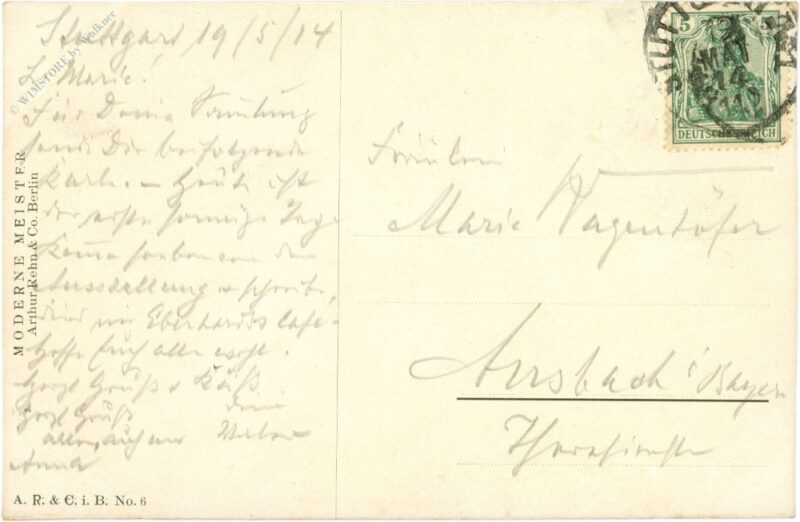 possin, rud.: der brief