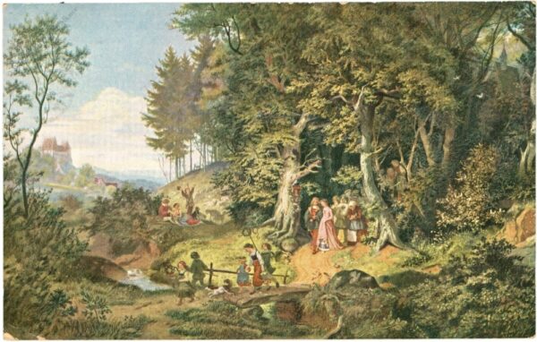 richter, ludwig: brautzug
