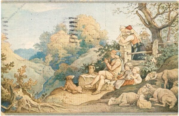 richter, ludwig: frühling