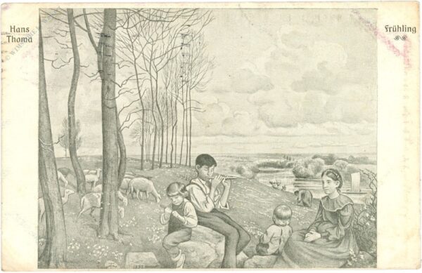 thoma, hans: frühling