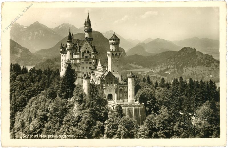 schwangau, schloss neuschwanstein schwangau, schloss neuschwanstein