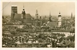 münchen, blick vom deutschen museum auf die stadt