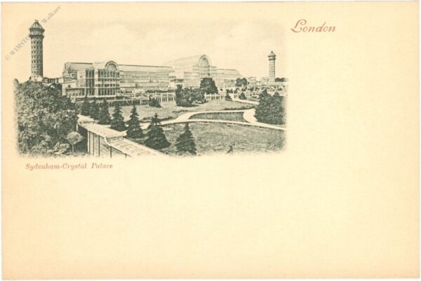 london, sydenham crystal palace