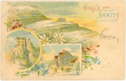 säntis, gruss vom