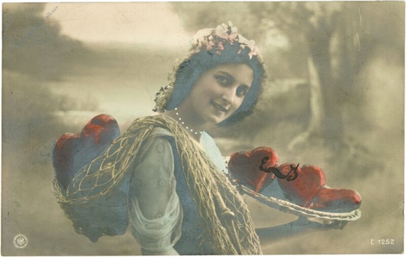 dame mit herzen dame mit herzen
