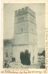earls barton, saxon tower (northamptonshire)