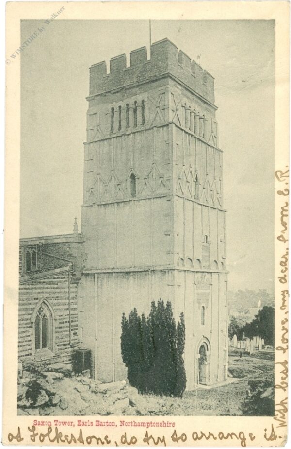 earls barton, saxon tower (northamptonshire)
