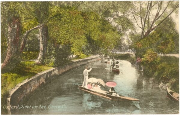 oxford, view on the cherwell