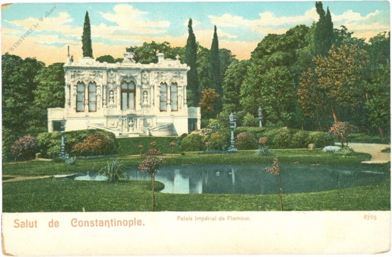 constantinopel, palais imperial de flamour