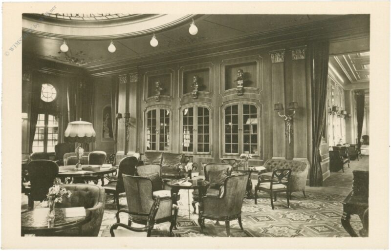bremen, norddeutscher lloyd, d. columbus, 1. kl. bibliothek bremen, norddeutscher lloyd, d. columbus, 1. kl. bibliothek