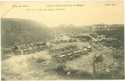 liers (lüttich), fort de liers, kanonen