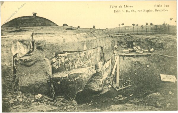 liers (lüttich), fort de liers, ansicht