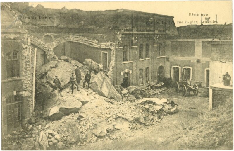 liers (lüttich), fort de liers, ansicht liers (lüttich), fort de liers, ansicht