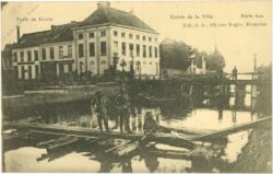 liers (lüttich), fort de liers, entree de la villa