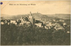 wetzlar, blick von der minneburg auf wetzlar
