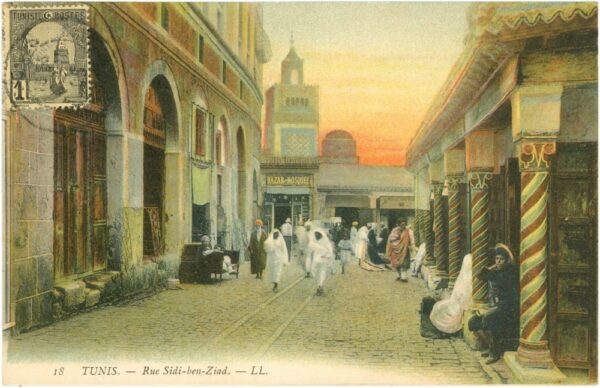 tunis, rue sidi ben ziad