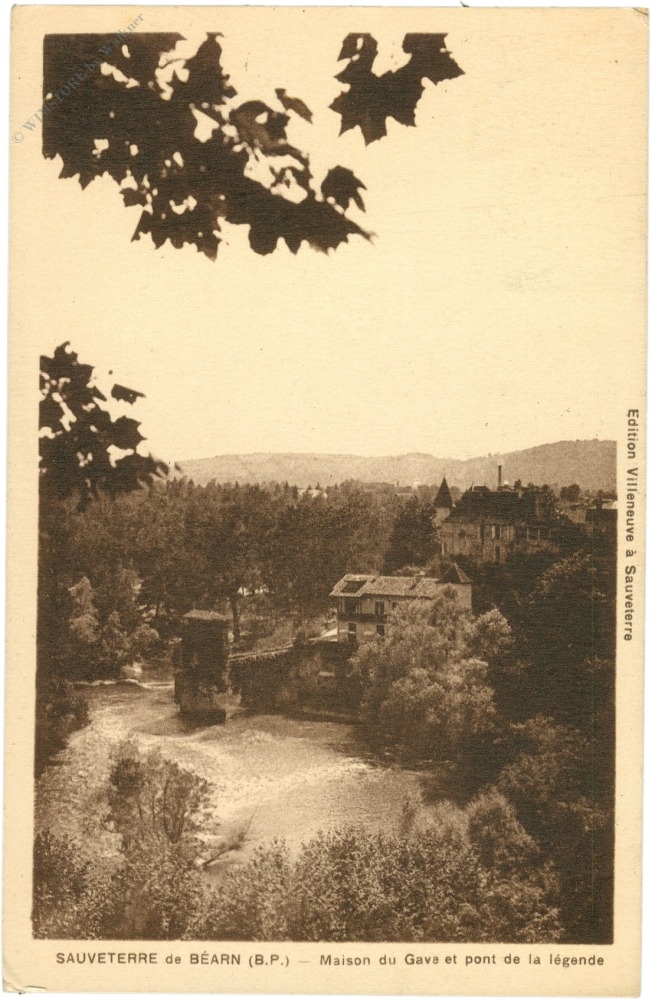 sauveterre de bearn, ansicht