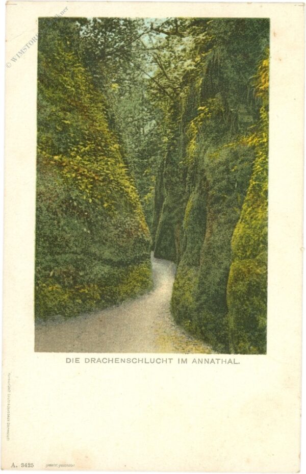 eisenach, die drachenschlucht im annathal