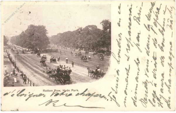 london, hyde park, rotten row
