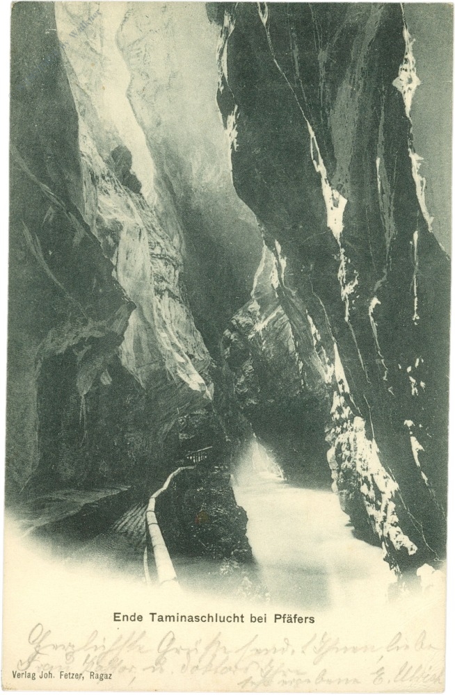 pfäfers, ende taminaschlucht pfäfers, ende taminaschlucht