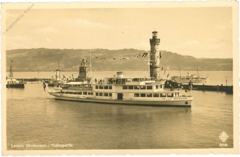 lindau (bodensee), hafenpartie lindau (bodensee), hafenpartie