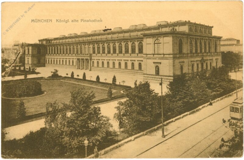 münchen, königl. alte pinakothek münchen, königl. alte pinakothek